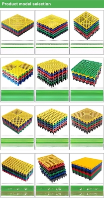 40*40*3cm 융합된 차고 타일 고전적인 디자인 및 자동차 세탁 차고용 방수