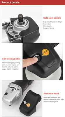 1800W 3000RPM 전기 자동차 폴리셔 표면 폴리싱 48.5*17*14.5cm 내부 크기