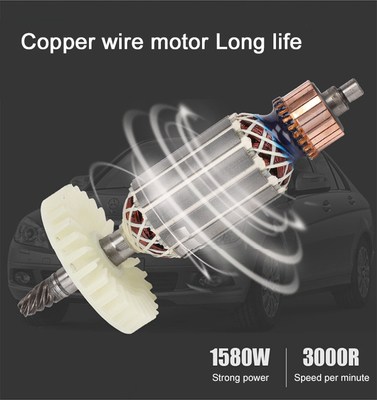 터빈 무게 1000W 다목적 액세서리와 함께 자동차 유지보수 휠 폴리셔 세트