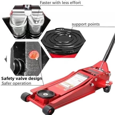 110v/220v/380v 최고 3톤 팔레트 트롤리 자동차용 수압 바닥 잭 고객 요청