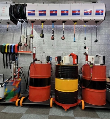 600cc 공기 가동 압력 피스톤 드럼 배럴 엔진 모터 윤활유 기압 오일 전송 펌프 카운터