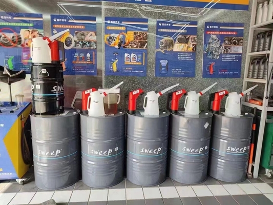 스틸 55 갤런 200L 공기 가동 가동 압력 피스톤 드럼 배럴 엔진 모터 윤활유 정압 오일 전송 펌프 카운터
