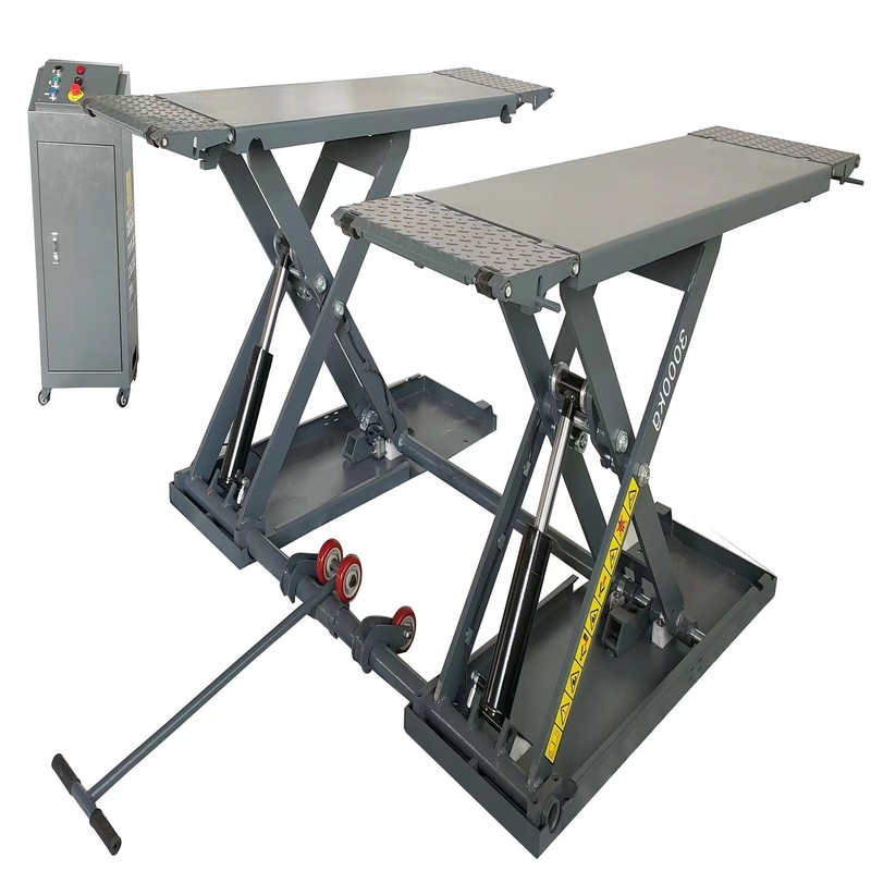 110/220/230/380/400V 선택적 3000kg 휴대용 중고형 수압 가시 자동차 엘리베이터 CE
